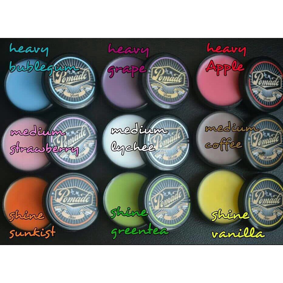 TM POMADE / TMPOMADE UKURAN BESAR / BIG 100 GRAM OILBASED 9 VARIAN