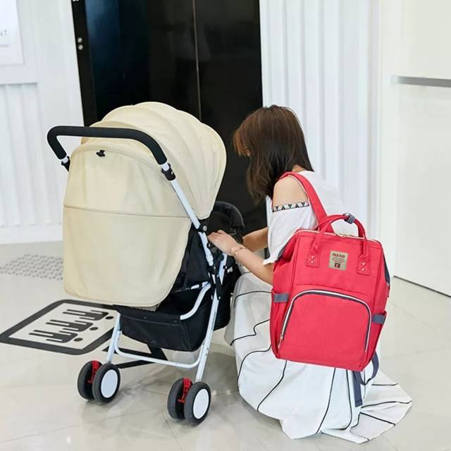 Tas anello tas ransel diaper tas popok dengan port usb terbaru