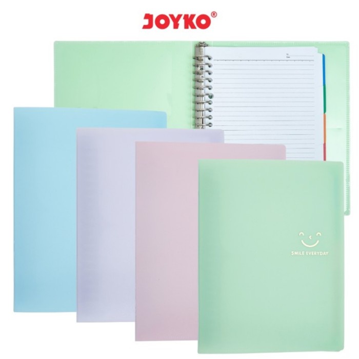 

Produk Binder Note Joyko A5 Pastel Smile Gilaa!!!