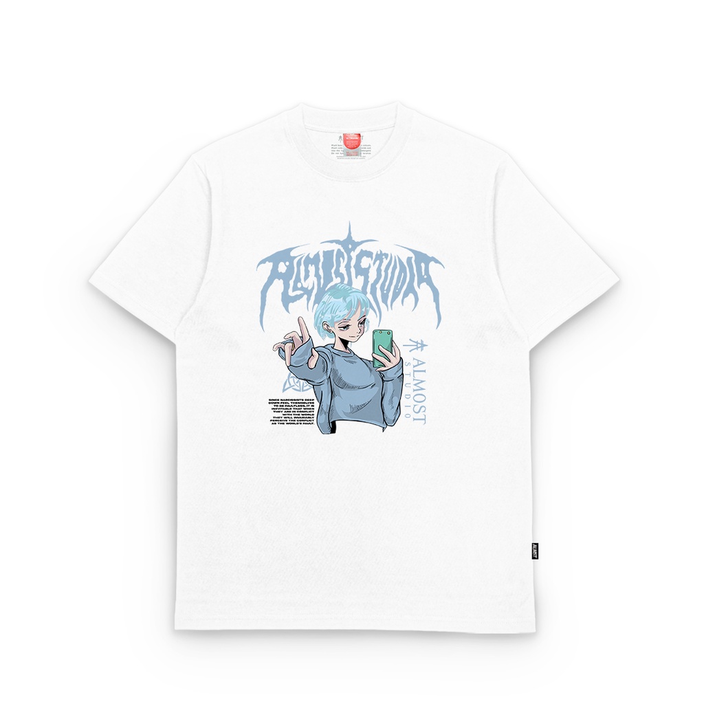 Almost Studio - T-Shirt - Banshee - White