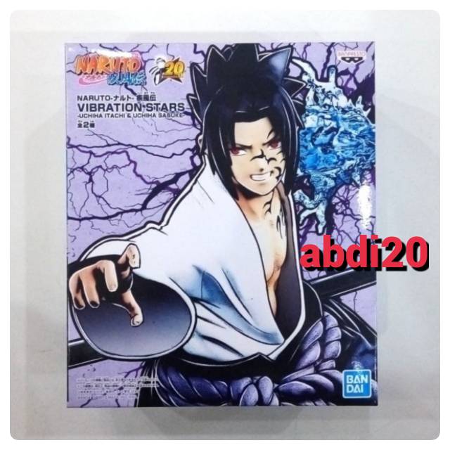 Banpresto Naruto Shippuden Vibration Stars Uchiha Sasuke
