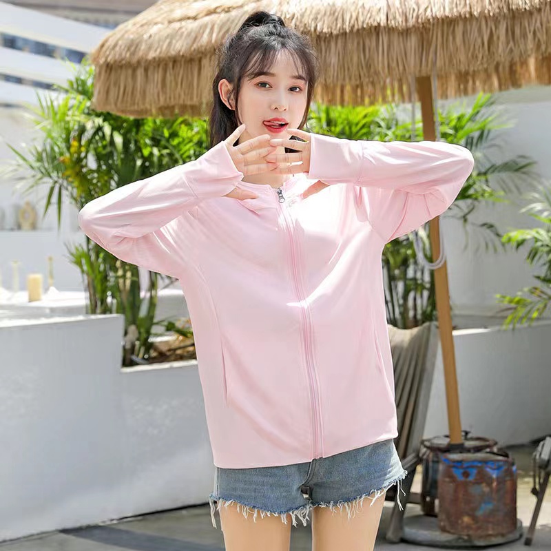 Jaket UV Protection Wanita/Jaket Summer Import Wanita/Jaket Korean Style