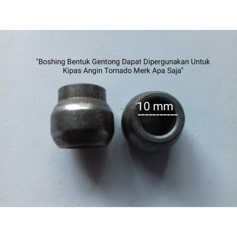 2 Pcs Bos Bosh Boshing Bushing Gentong Spare Part Kipas Angin Tornado Regenci Regensi Regency 10 mm