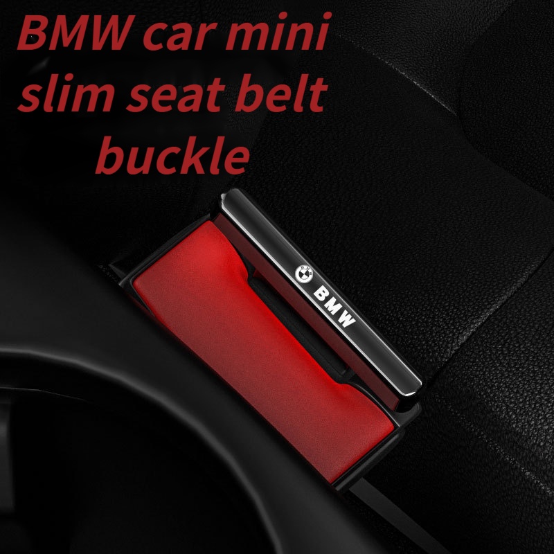 Buckle Sabuk Pengaman Mobil mini ultra Tipis Bahan zinc alloy Untuk BMW F20 G30 X1 X3 X4 X5 G05 X6 740 530i
