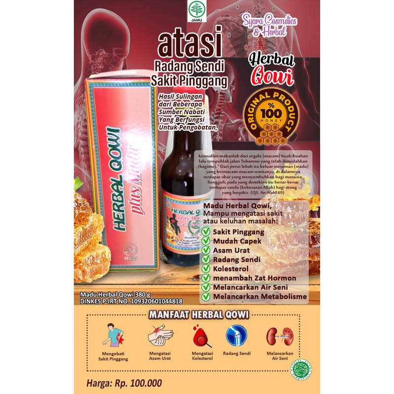 

Herbal Qowi Plus Madu