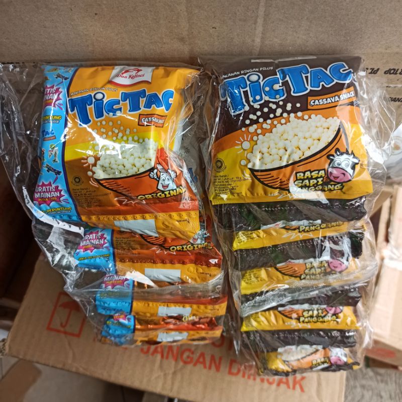 

Kacang Pilus Tic Tac Rasa Original Sapi Panggang Dua Kelinci