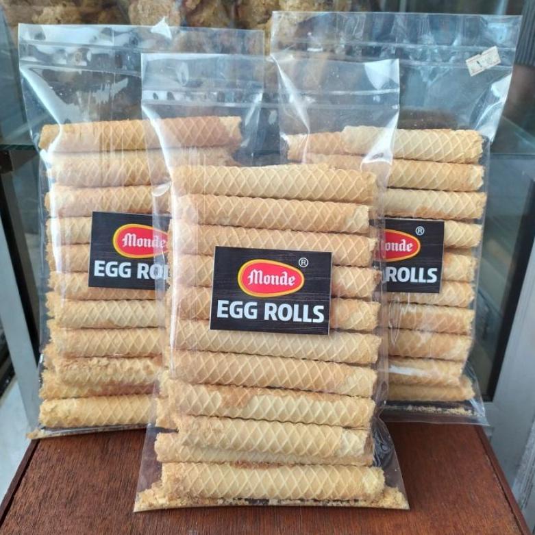 

[KODE WC7] MONDE EGG ROLL 185 GR DAN 250 GR KILOAN