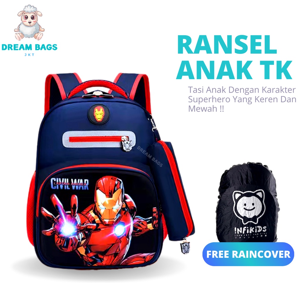 TAS SEKOLAH ANAK PEREMPUAN TK - TAS ANAK TK - TAS ANAK PEREMPUAN