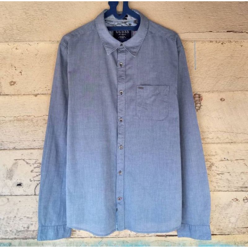 Kemeja Lengan Panjang Guess Second/Kemeja Guess Second/Guess Second