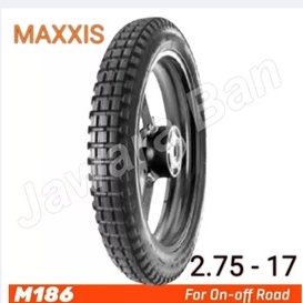 BAN MOTOR RING 17 MAXXIS UKURAN 2.75 - 17 BISA TUBELES FREE PENTIL BAN SEMI TRAIL BAN MOTOR RING 17 