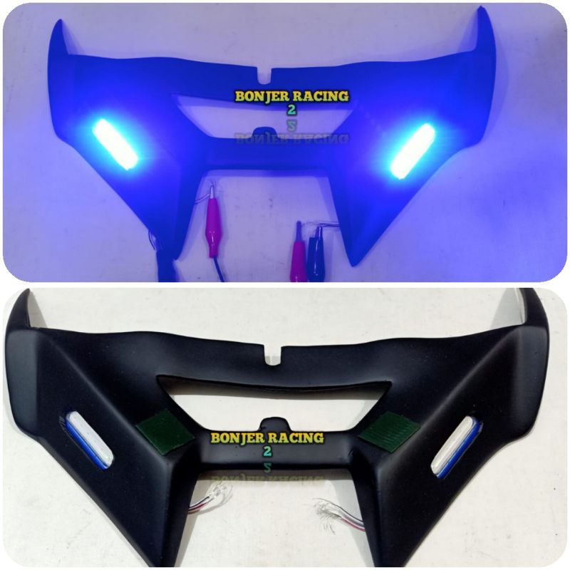 winglet plus lampu LED Honda Beat esp dan Beat street  2016-2019