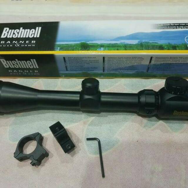 TELESCOPE BUSHNELL 3-9X40EG /TELESCOPE DUA LAMPU /TELESCOPE SENAPAN ANGIN