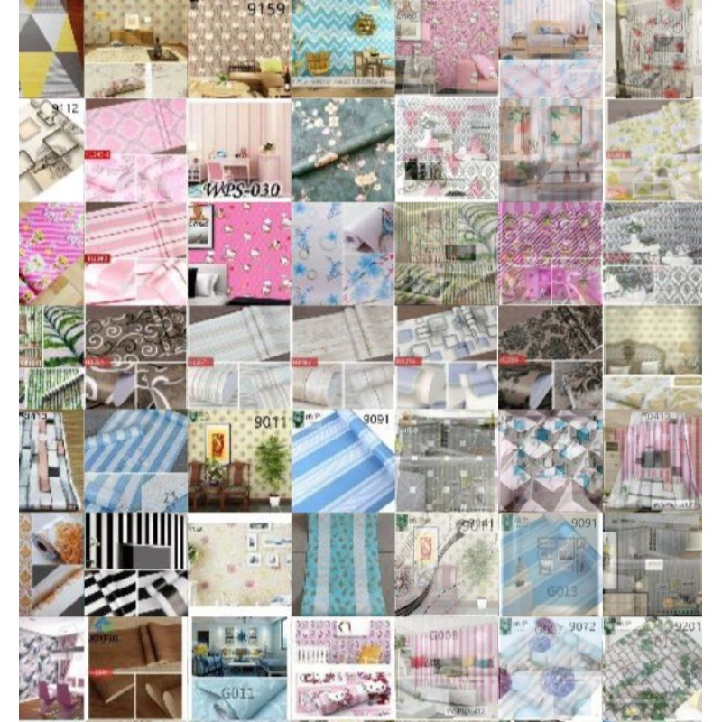 Wallpaper Sticker Dekorasi Dinding