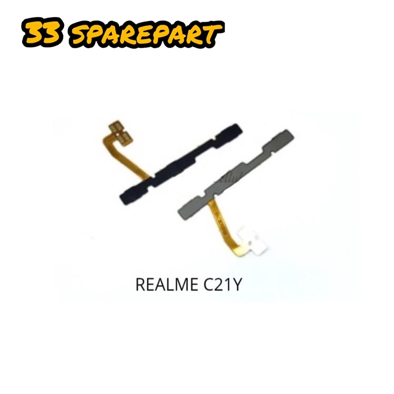 FLEXIBLE ON OFF + VOLUME REALME C21Y / C25Y ORIGINAL