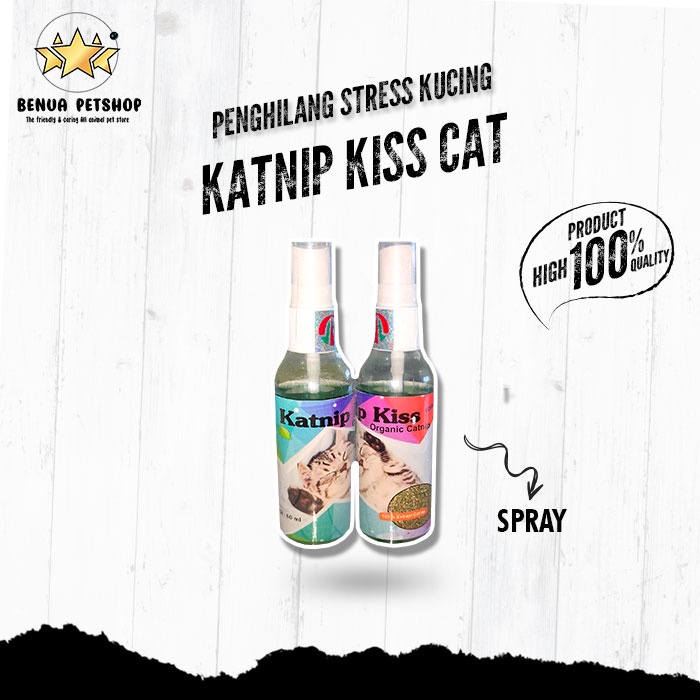 Organic Catnip Spray - Katnip Kiss Penghilang Stress Kucing