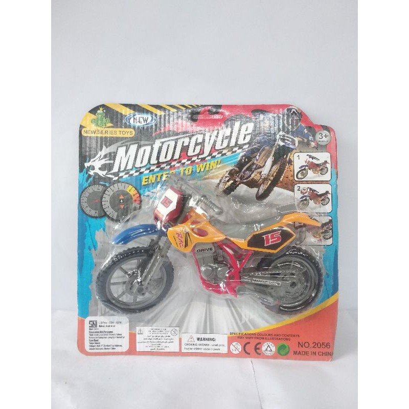 Mainan Diecast Motor Trail / Motor Cross