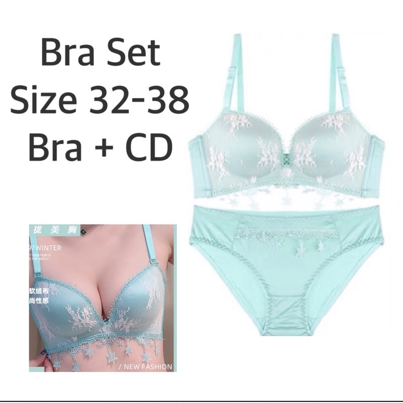 BRA SET (BS31) BRA + CD BUSA PUSH UP SUPER TEBAL