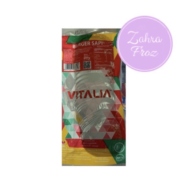 

VITALIA BURGER SAPI 280 GR