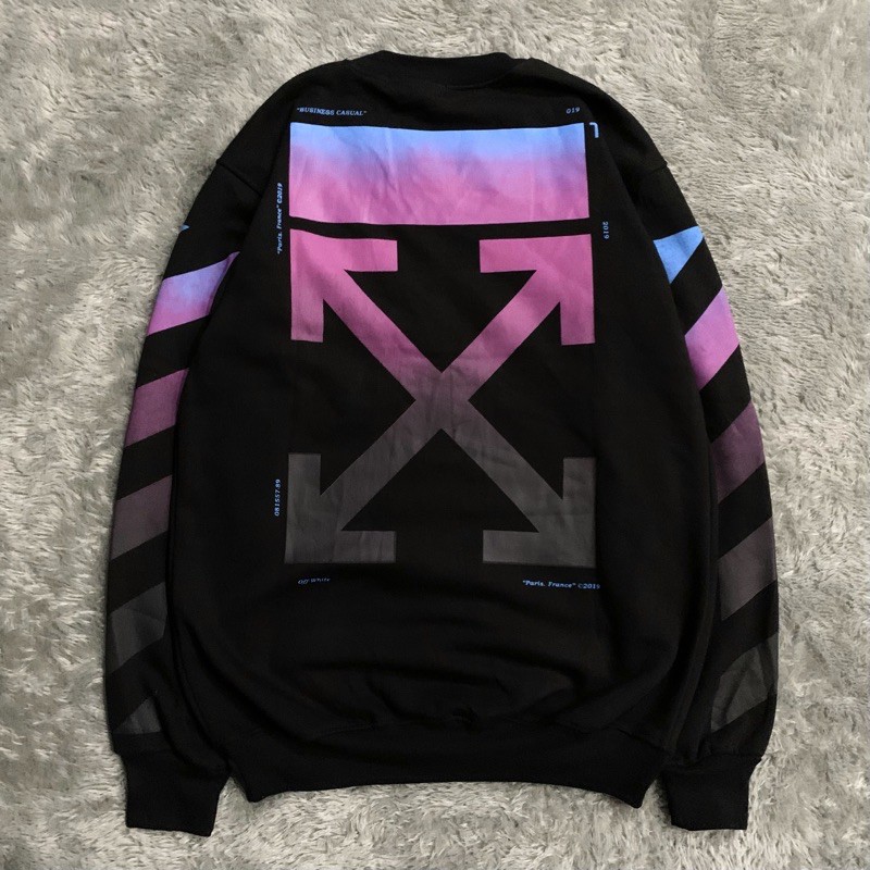 SWEATER CREWNECK OFF WHITE PREMIUM QUALITY