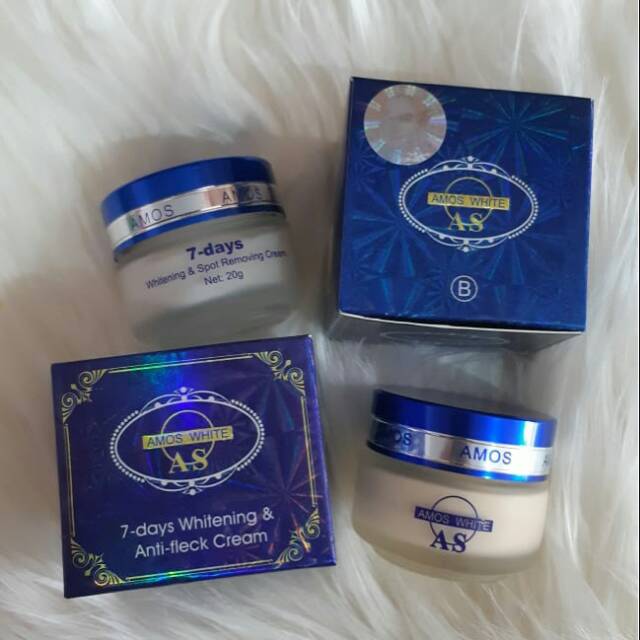 CREAM AMOS WHITE SIANG MALAM