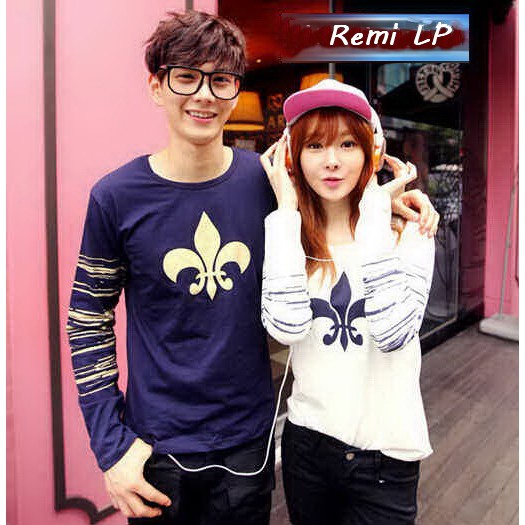 baju couple terbaru  kaos pasangan keren LP REMI