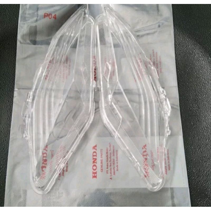 Mika Kaca Lampu Sen Sein Depan Kanan Kiri Beat Fi New Eco Beat Street 2020 2021 Original Ahm