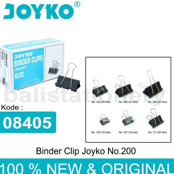 

Buruan Beli] Binder Clip Joyko No.200