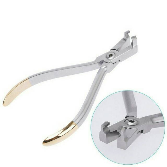 Dental bracket remover angle angular tang lepas behel ortho braces bongkar gigi veneer crown bridge