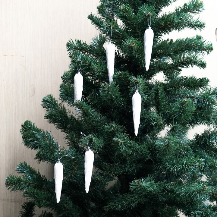 Gantungan Natal Salju Isi 6 hiasan natal hiasan gantung dekorasi natal