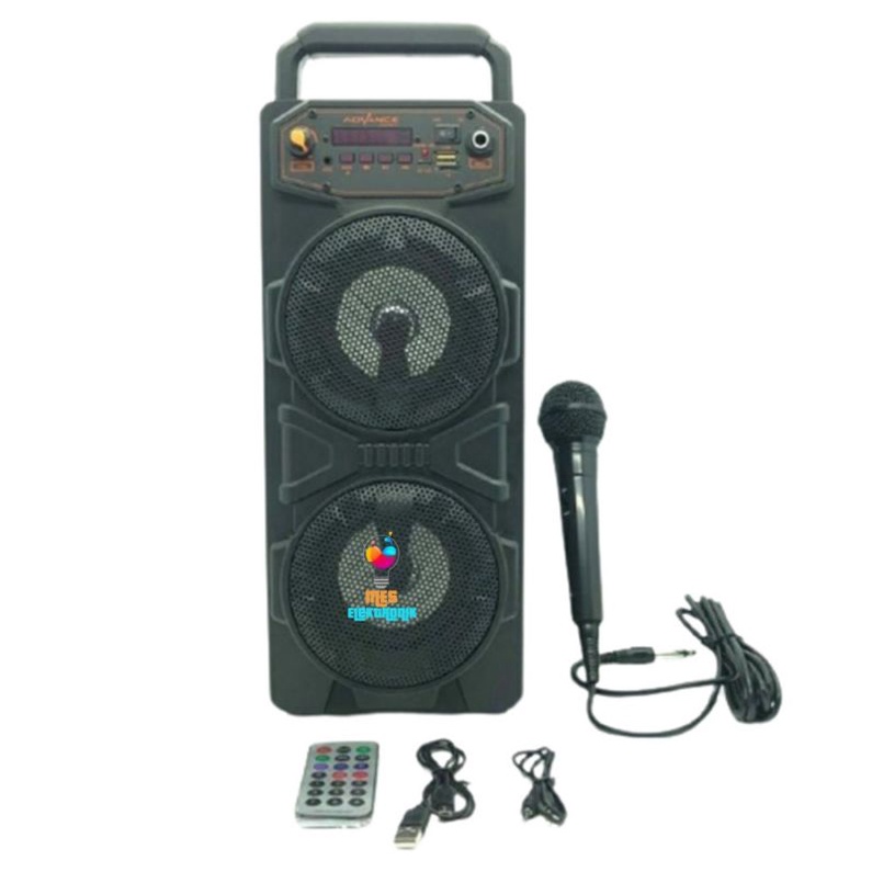 Speaker Active Portable Advance S-52 Bluetooth Free Mic