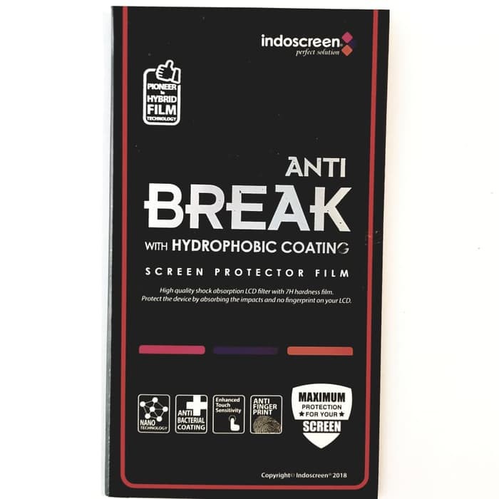 Anti Gores - Indoscreen Anti Break - Samsung J4 plus / J6 plus