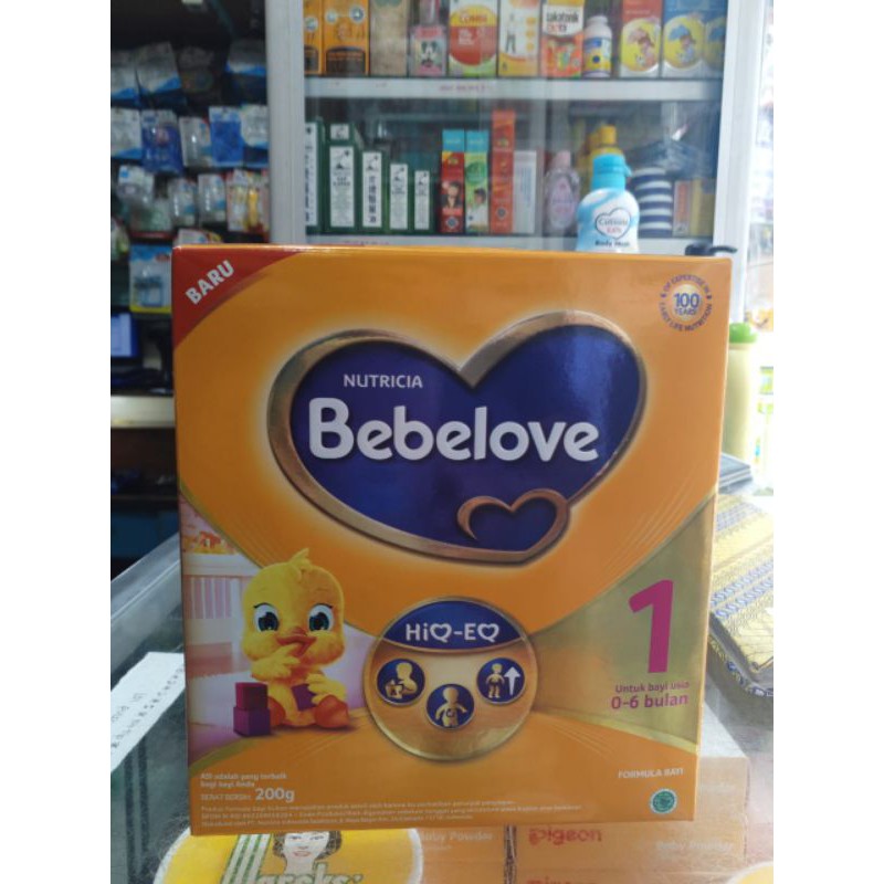 SUSU BAYI BARU LAHIR BEBELOVE TAHAP 1 BERAT 200GRAM BOX