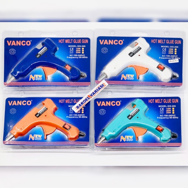

GLUE GUN KECIL 20 WATT VANCO & VANSTAR ON/OFF Lem Tembak