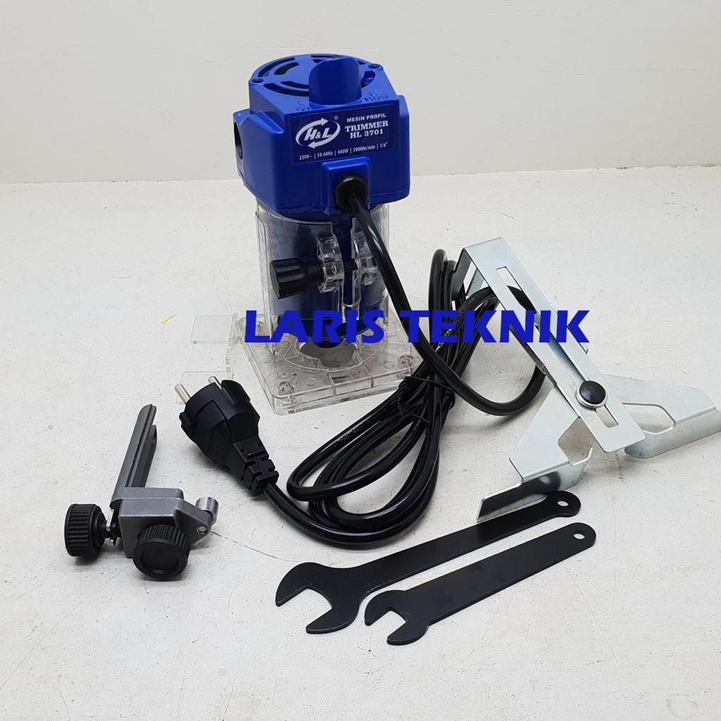 Mesin Profil - Trimmer-Router-Pahat Kayu H&L HL3701