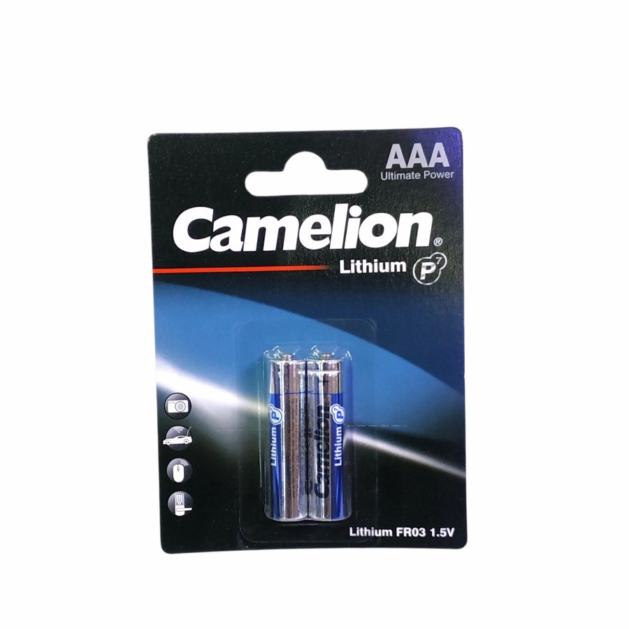 Camelion Baterai Lithium Battery AAA 2pcs