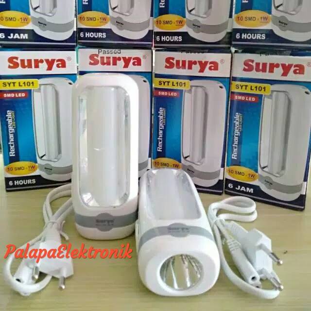 Lampu emergency+Senter Surya SYT L101