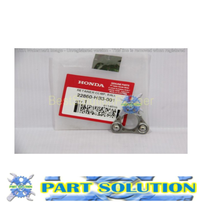 RETAINER COMP BALL PELOR KOPLING HONDA KARISMA SUPRA 22860-HB3-001 Terbatas