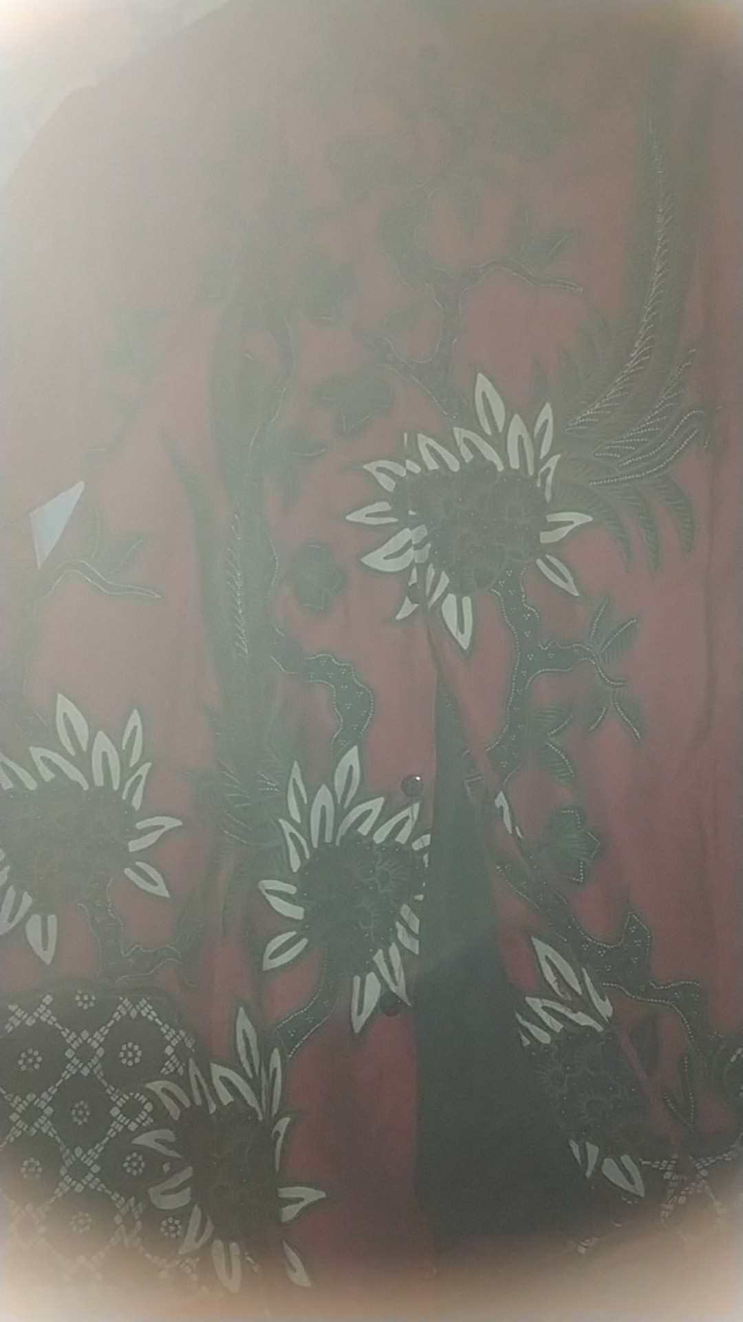 Ranting Merah Batik Pria Lengan Panjang Full Furing Batik Solo