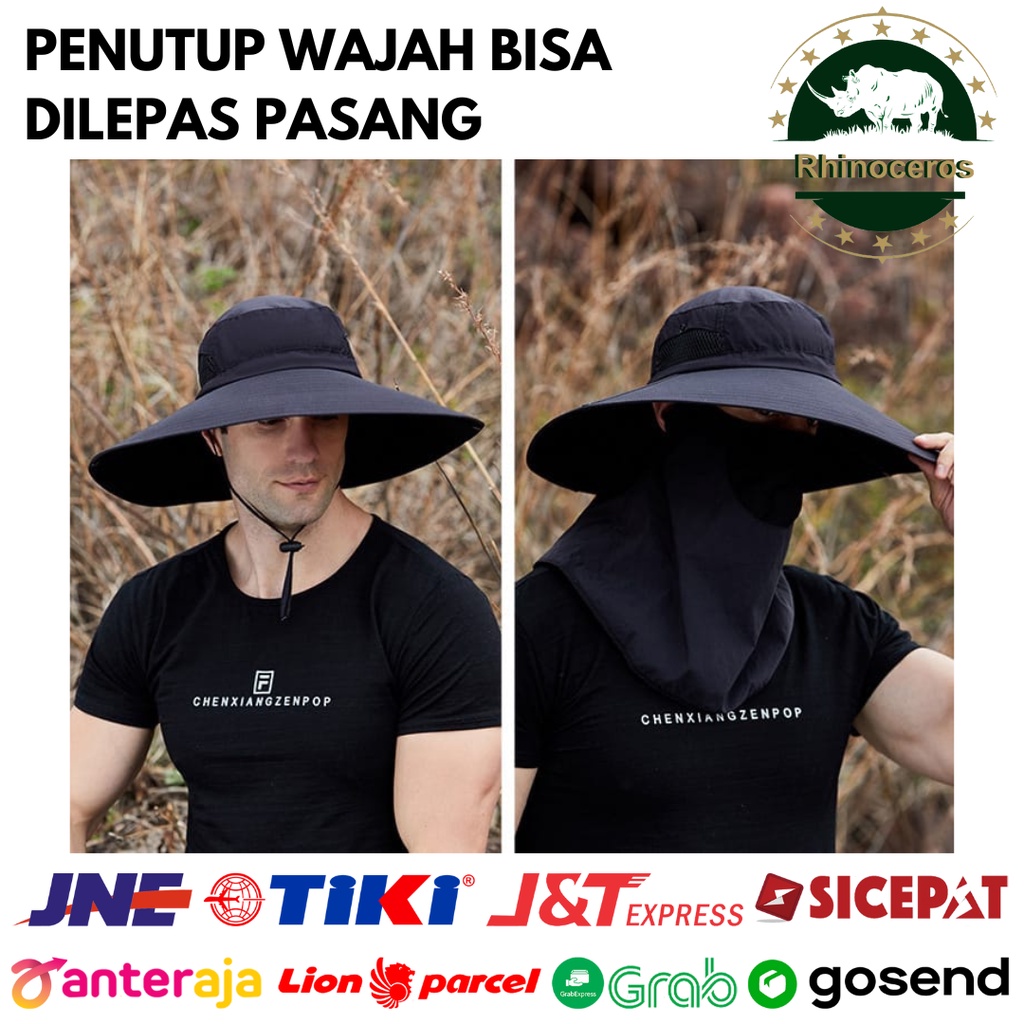 Topi Rimba Topi Rimba Pria dan Wanita Topi Gunung Topi Mancing Anti UV