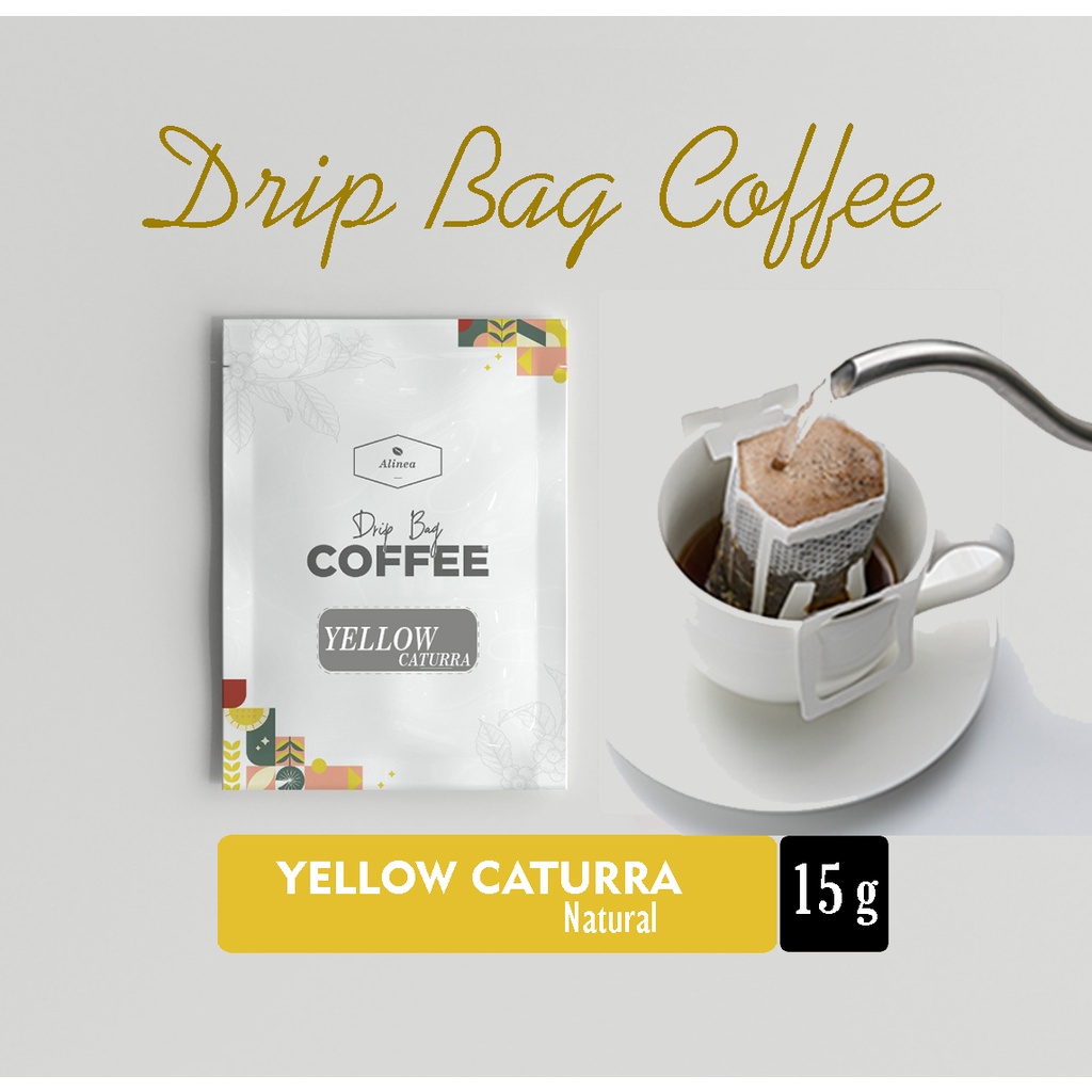 

ALINEA COFFEE - KOPI ARABIKA YELLOW CATURRA WITH DRIP BAG ARABICA YELLOW CATURRA