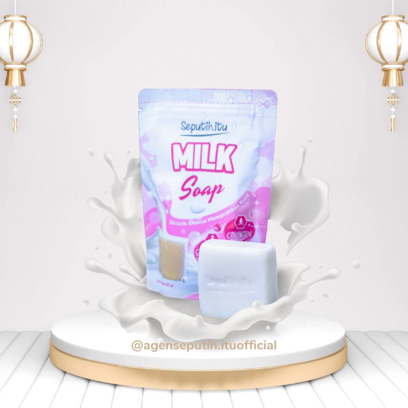 [BEST SELLER] SEPUTIH.ITU / MILK SOAP 60gr - WHITENING MILK SOAP SEPUTIH ITU BPOM