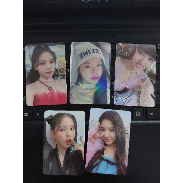 photocard official pc pob nmixx kyujin lily jiwoo