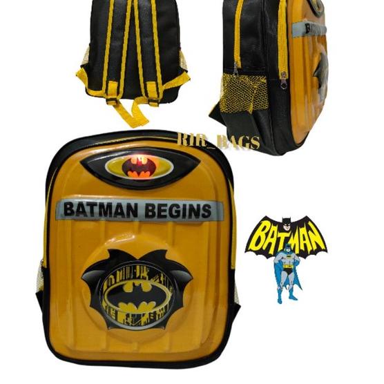 tas sekolah anak Batman SD/Tas ransel anak Batman SD/Tas Batman SD LED/Tas ransel Batman SD LED/Tas 