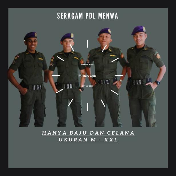 [Art. F2515] COD !! GROSIR BAJU SETELAN SERAGAM PDL MENWA RESIMEN MAHASISWA HIJAU DRILL LAPANGAN TACTICAL MURAH