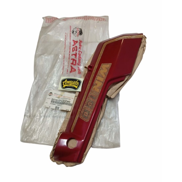 cover body tutup kiri honda win100 win 100 nos original
