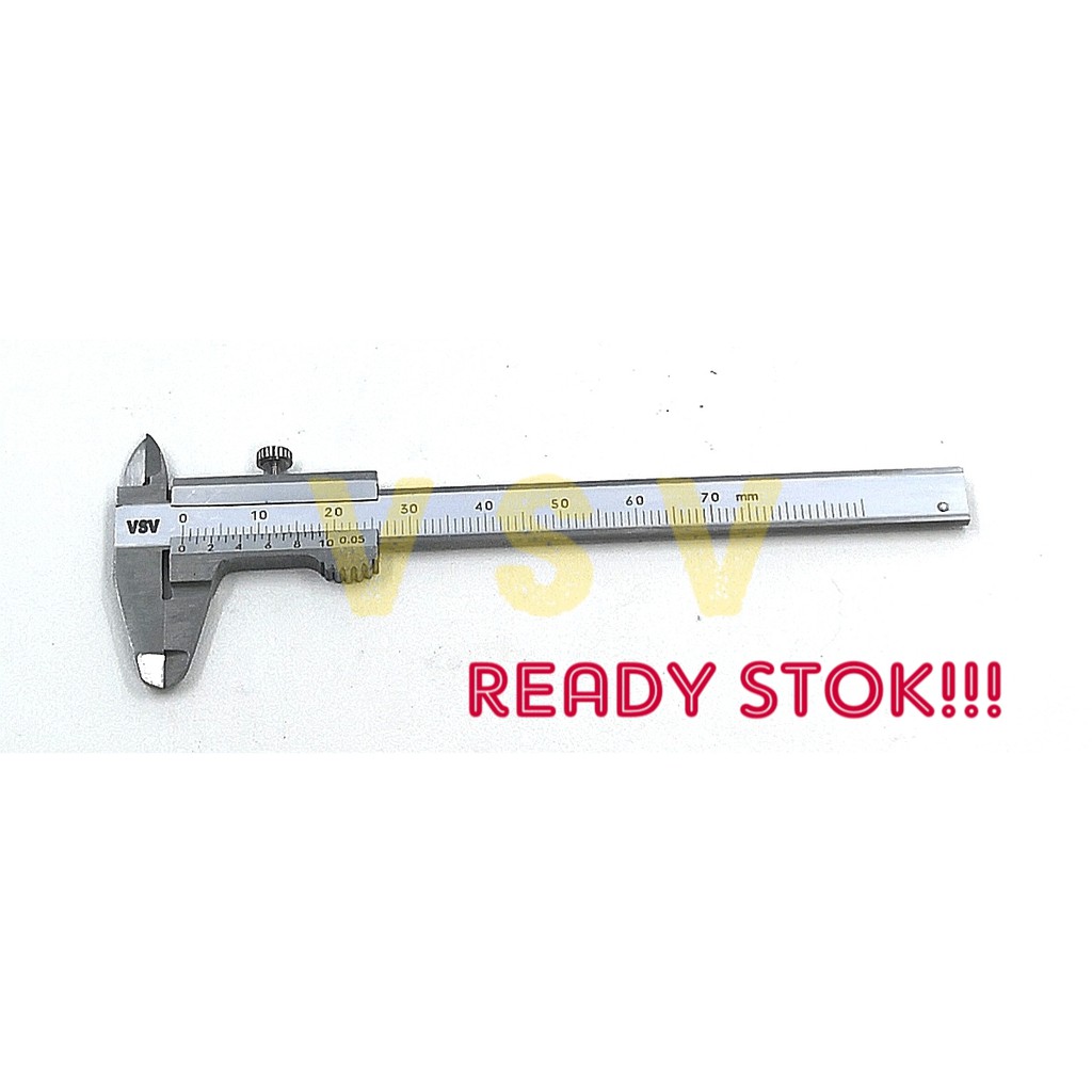 VSV Mini caliper 70mm 0.05 / vernier caliper / jangka sorong / sigmat / sketmat