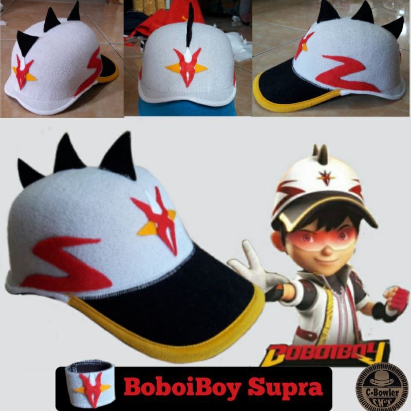 TOPI BOBOIBOY SUPRA BONUS GELANG