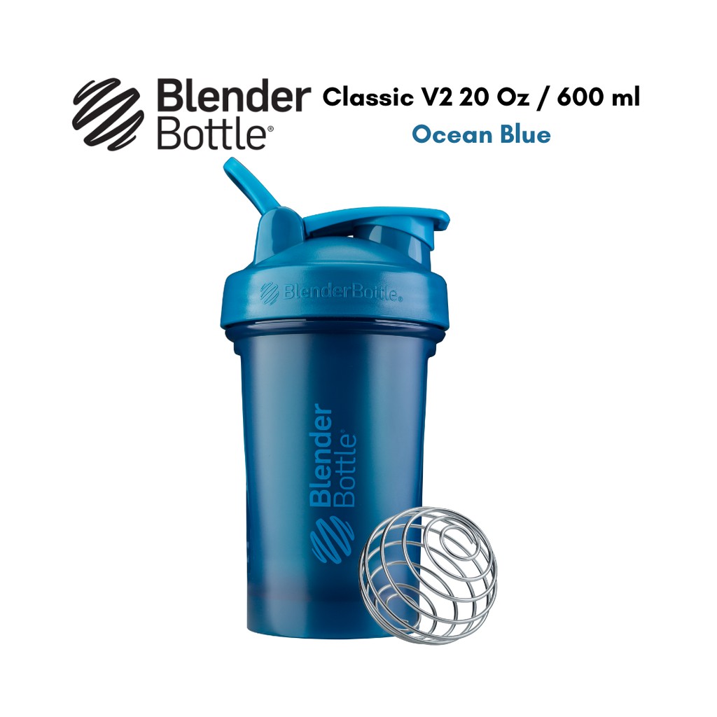 BlenderBottle Classic V2 Shaker Bottle Perfect for Protein Gym Fitness Blender Bottle