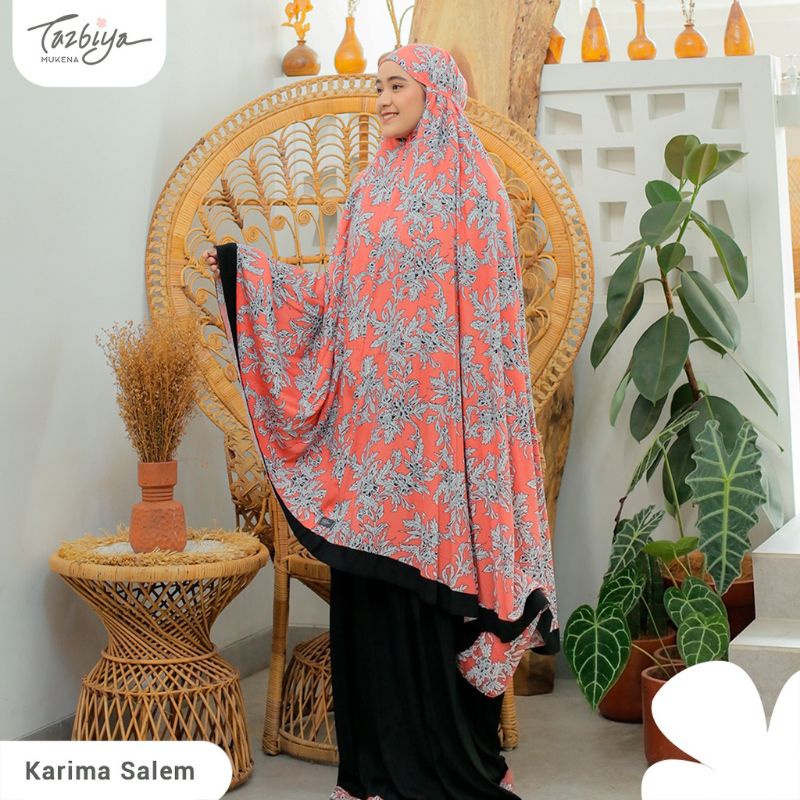 MUKENA TAZBIYA LIST BASIC 2IN1 KARIMA SERIES ALLSIZE