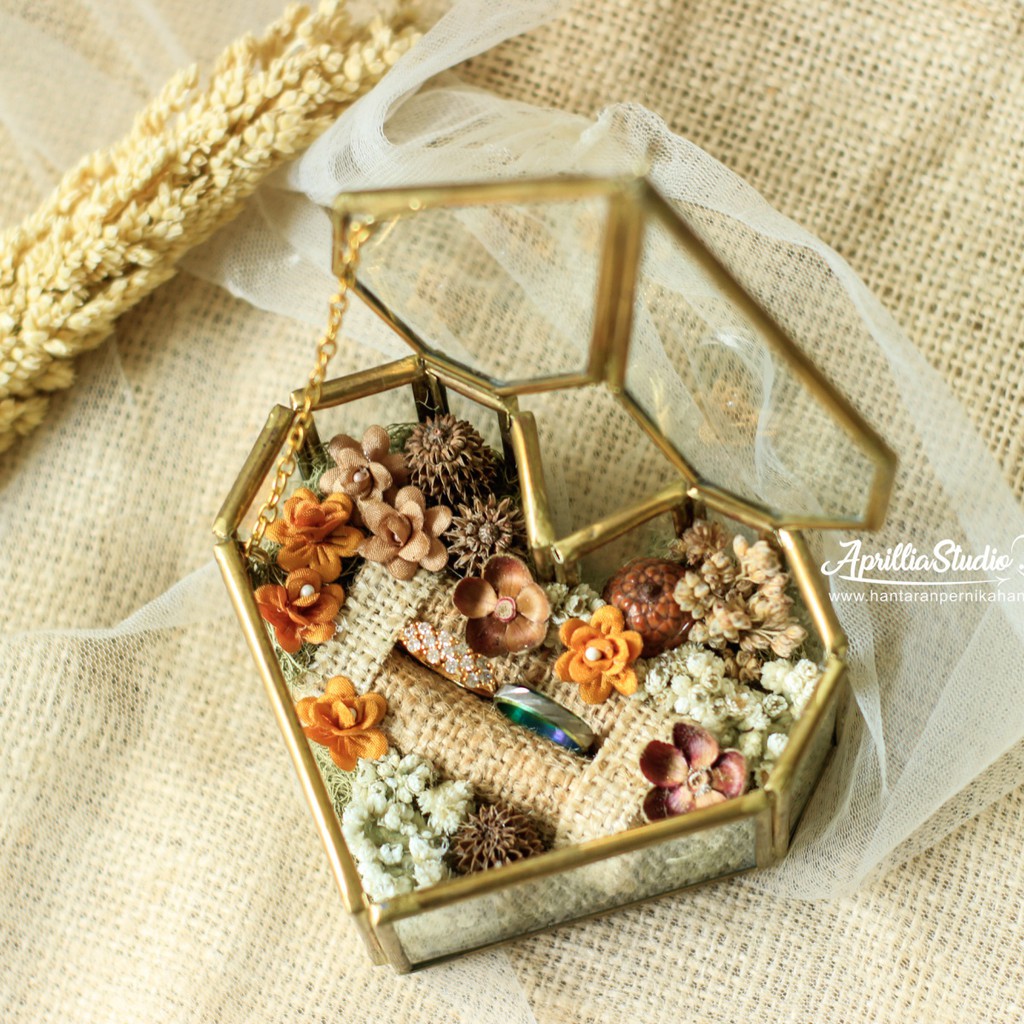 Kotak Perhiasan | Ringbox Tera Love Rustic